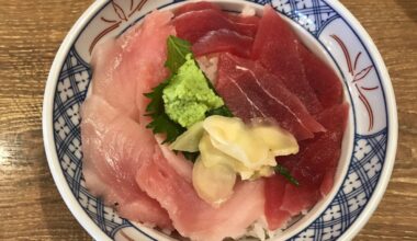 Seafood bowl from Isomaru Suisan in Japan