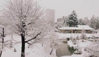 Kanazawa under the snow