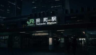 I recorded real train sounds at Tamachi Station in Tokyo – surprisingly relaxing