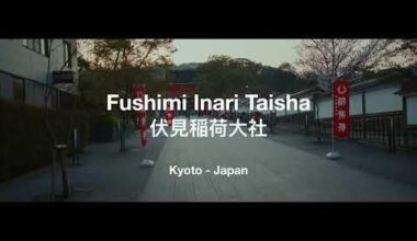 Red Temple | Fushimi Inari Taisha, Japan | Short Movie | SONY A1 8K - Sirui Saturn 50mm