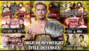 Kazuchika Okada || Every IWGP Heavyweight Title Defenses (720 Days)