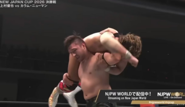 Wrestler’s new finisher [NJ CUP SPOILERS]