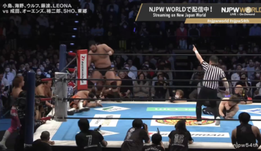 Aaron Wolf paying tribute to the legend himself