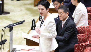 Takaichi and Renho clash in Diet over dual surname issue. “"If the use of aliases becomes established, the only place surnames will be the same is on the family register. Is that what you call a 'sense of family unity'?"