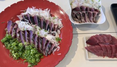 高知県土佐清水市の鰹のタタキ