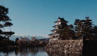 Beautiful Matsumoto's castle