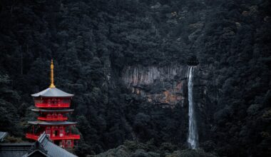 Nachi Falls and Nachikatsuura, in Wakayama