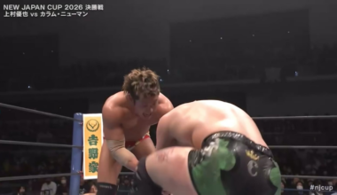 [SPOILERS] Finish to the New Japan Cup finals