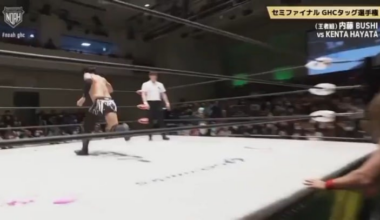 For those who thought KENTA would revert back to a more serious gimmick after NJPW