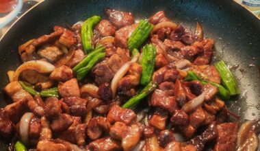 rate shogayaki I made 30 seconds ago