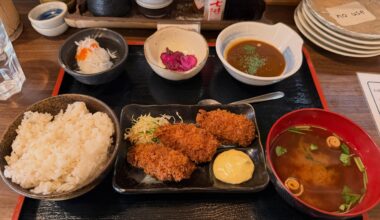 Fried Hiroshima oysters