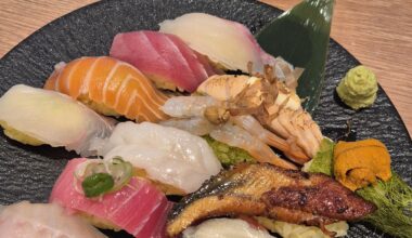 Sushi in Seoul — not sure how authentic this is, but I enjoyed it anyway