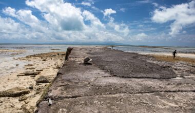 Nishi Pier, Taketomi, Okinawa prefecture