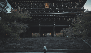 An early morning in Kyoto