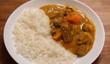 Homemade Japanese curry (Golden Curry Mild) made in an Instant Pot.