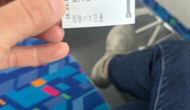 In Okinawa-what are these bus tickets for?