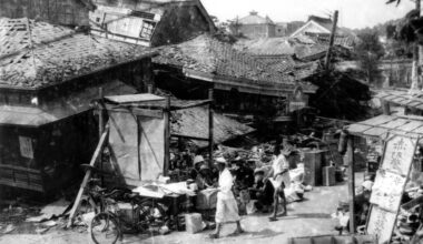 Akasaka after the 1923 earthquake