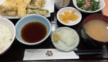 Tempura Set, Ueno Station