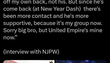 Callum Newman speaks on Will Ospreay