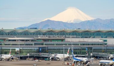 Mt.Fuji - Haneda Airport [OC]