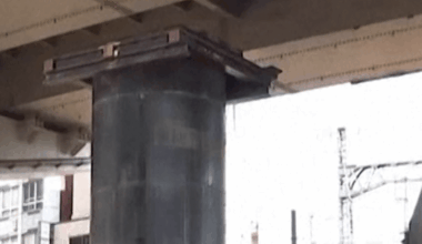 Random Cylinder Appears from Underground