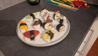 Third attempt at selfmade Sushi