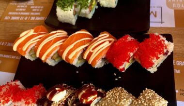 Went to a sushi date with my friend 🍣🍱