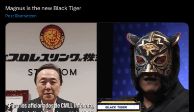 CMLL Luchador Magnus is official Black Tiger