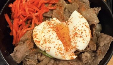 Made gyudon lastnight!