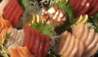 Sashimi platter to go… and suddenly life makes sense!