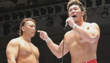 Yuya Uemura chose to end his tag team with Shota Umino.