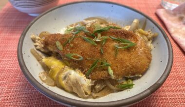 chicken katsudon