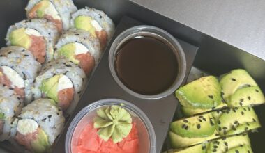 Philadelphia Maki + Dragon Maki 🍚