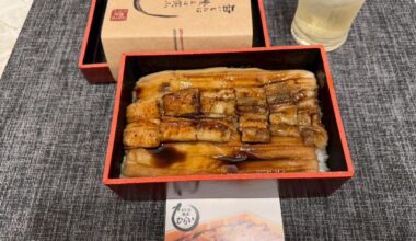 Unagi I brought back from Nasu — a simple meal that stayed with me