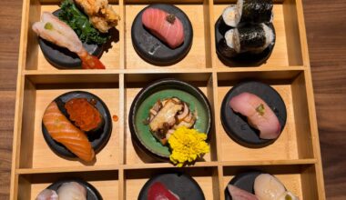 Sushi i had over the weekend