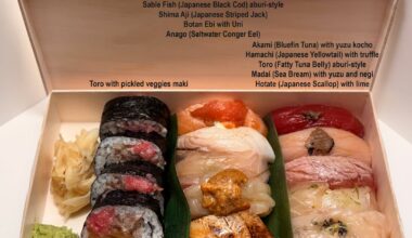 Birthday Omakase Box - Yuhiro Philly