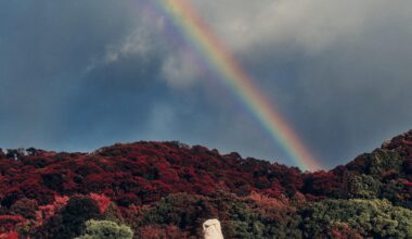 Ryozen Kannon Statue in Kyoto