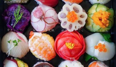 The scent of spring Japanese sushi🌸☘️🌴