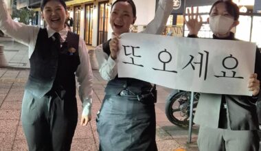 Help me find this restaurant in Tokyo — they sent us off like THIS 😭🇯🇵