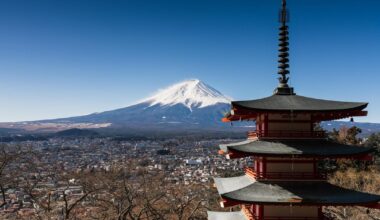 Mt.Fuji - Chureito Pagoda [OC]