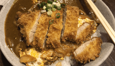 I like Curry Katsudon this way