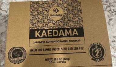 Best way to store fresh ramen?