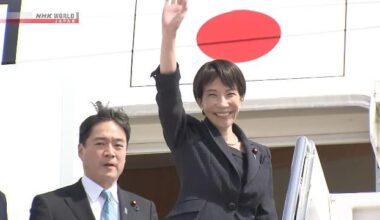 Takaichi heading home after summit with Trump in US