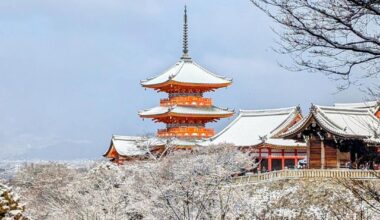 Kiyomizu-Dera in the Snow