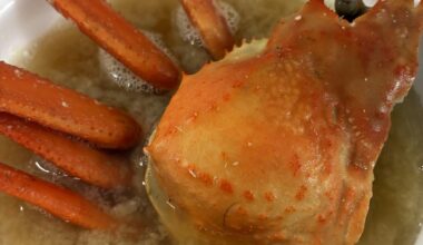 Crab Miso Soup