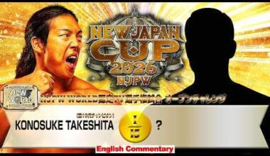 Konosuke Takeshita vs Yujiro Takahashi: NJPW World Television Championship match, New Japan Pro Wrestling - New Japan Cup, March 21, 2026