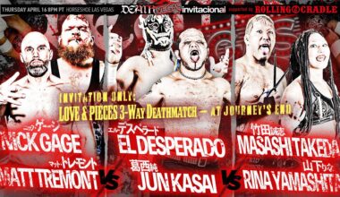 Second DEATH VEGAS match announcement