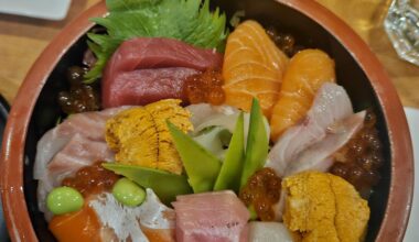 Deluxe Chirashi Bowl from Kuma in SF, CA