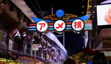 Shibuya, Ameyoko, Senso-ji, and more at night