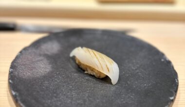 Huge Neta Lunch Course at Sushi Suzuki in Tokyo